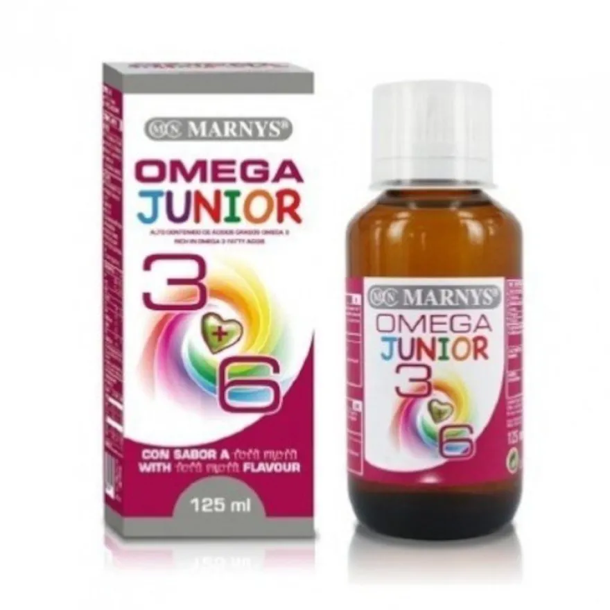 Marnys Omega 3 y 6 Junior Jarabe 125 ml