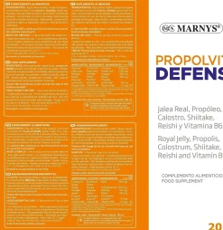 Marnys Propolvit Defens 20 Viales