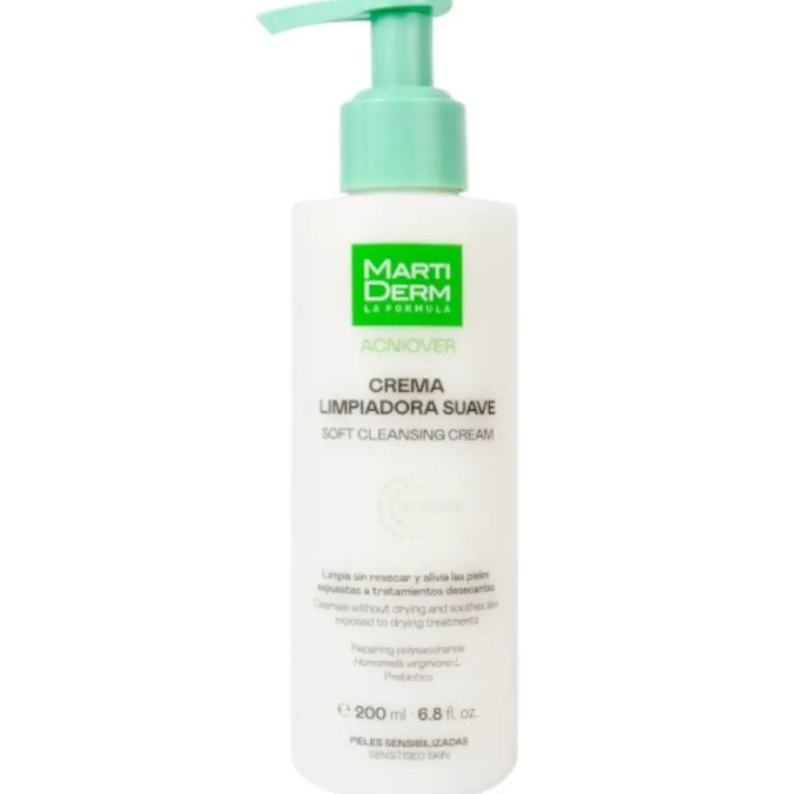 MARTIDERM Acniover Restore Crema Limpiadora Suave 200ml