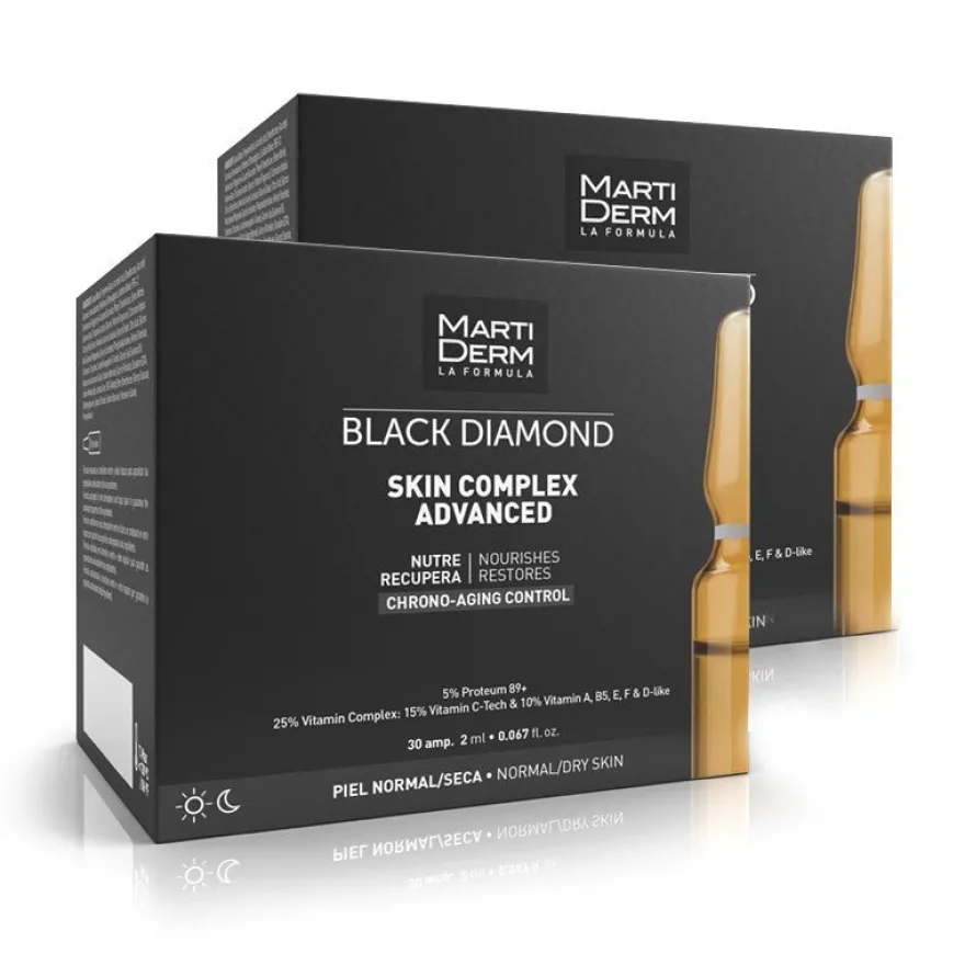 MARTIDERM Ampollas Black Diamond Skin Complex Advanced DUPLO 2x30 Ampollas