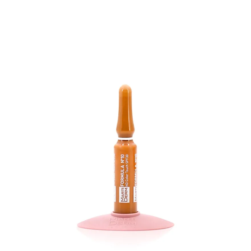 MARTIDERM Ampollas Fórmula Nº10 SPF 30 con Color x10 Ampollas