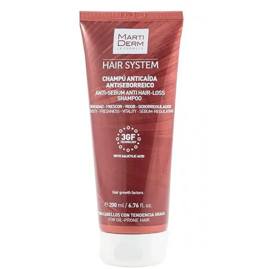 MARTIDERM Champú Anticaída Antiseborreico 200ML