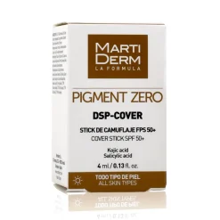 MARTIDERM DSP-Cover Stick Despigmentante SPF 50+ Cero Pigmento (4ml)