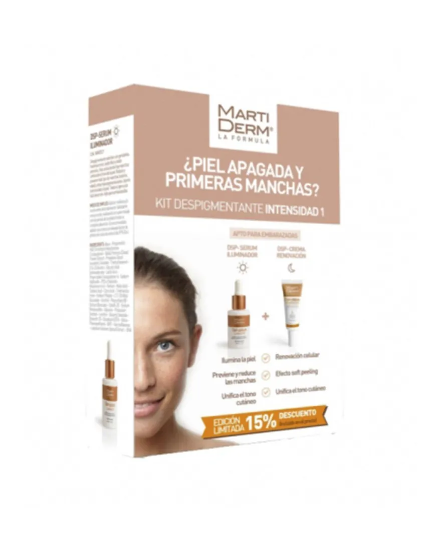 MARTIDERM DSP Kit Despigmentante Intensidad 1