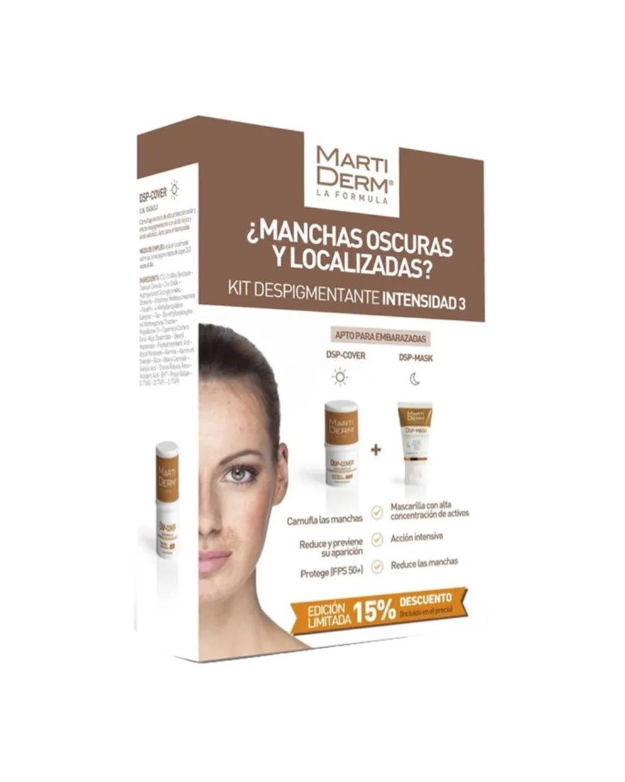 MARTIDERM DSP Kit Despigmentante Manchas y localizadas