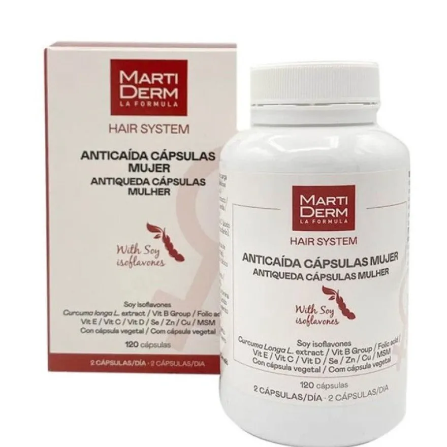 MARTIDERM Hair System Tratamiento Anticaída Mujer 120 Caps