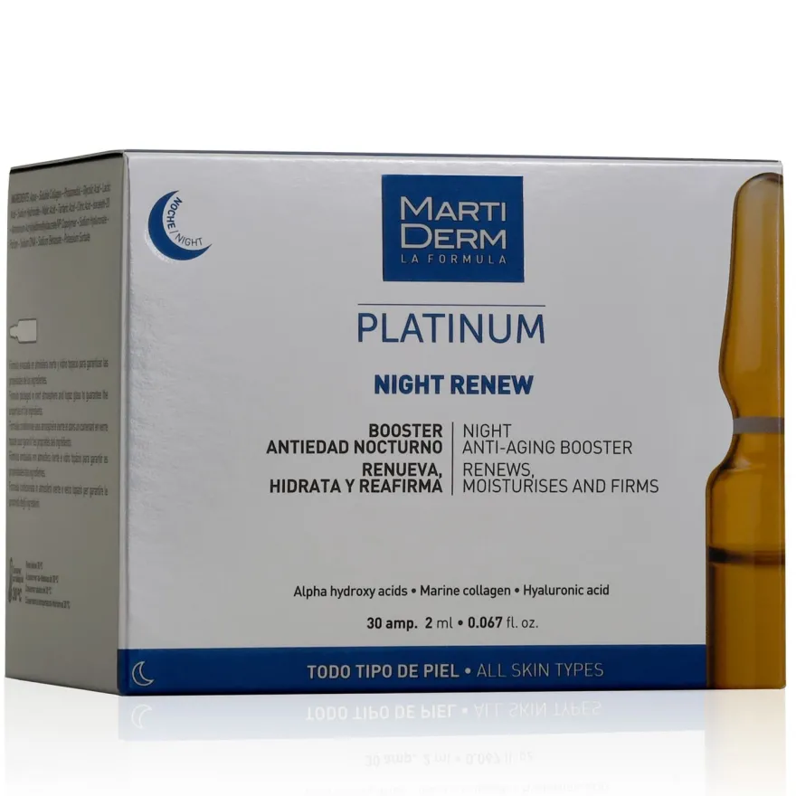 MARTIDERM Platinum Night Renew Ampollas x30 Ampollas