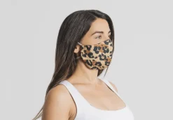 Mascarilla Lavable R40 LEOPARDO 100% Algodón Orgánico 13-17 años