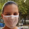 Mascarilla Transparente Certificada Reutilizable Eco-Repelente Color Blanco Talla S - BEYFE