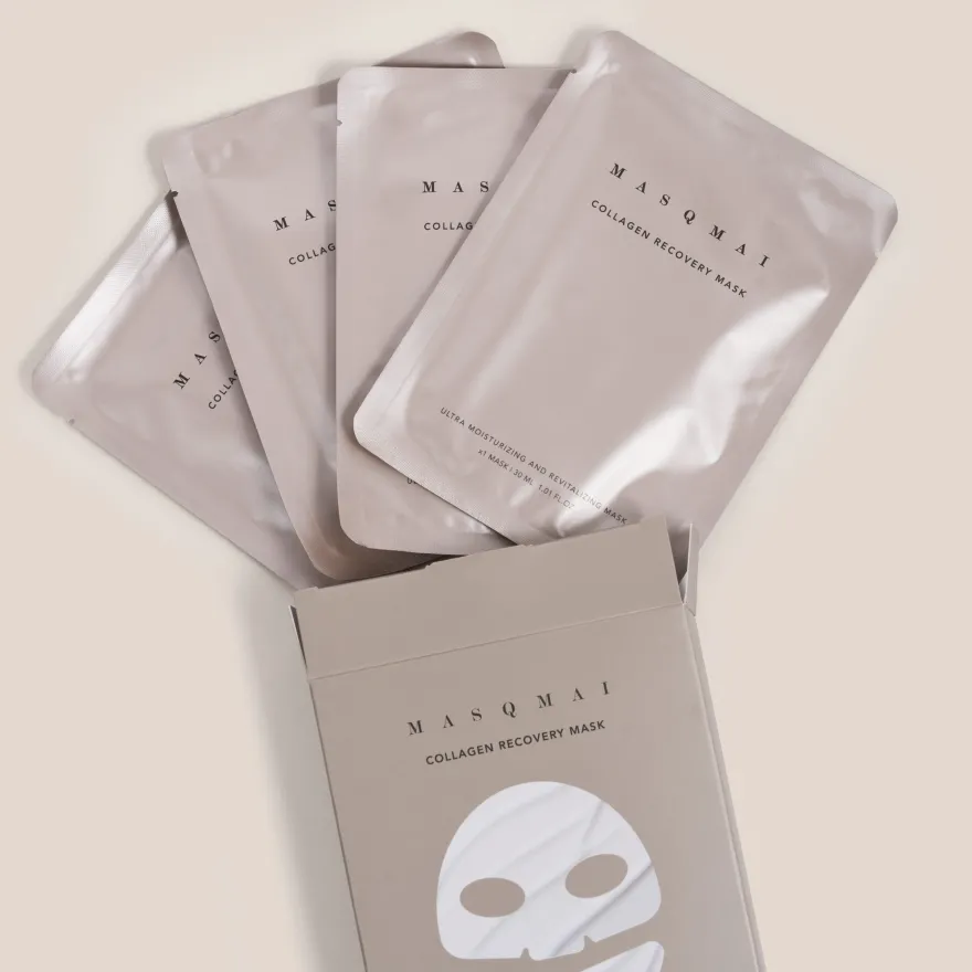 Masqmai Collagen Recovery Mask 4 Unidades