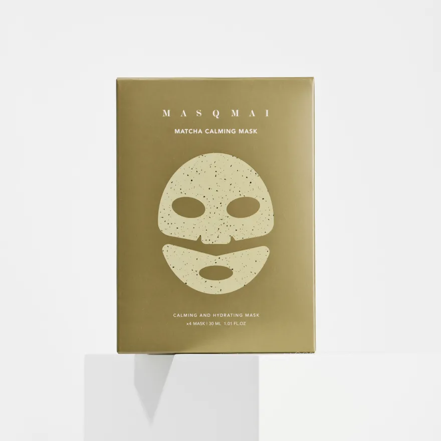 Masqmai Matcha Calming Mask 4 Unidades