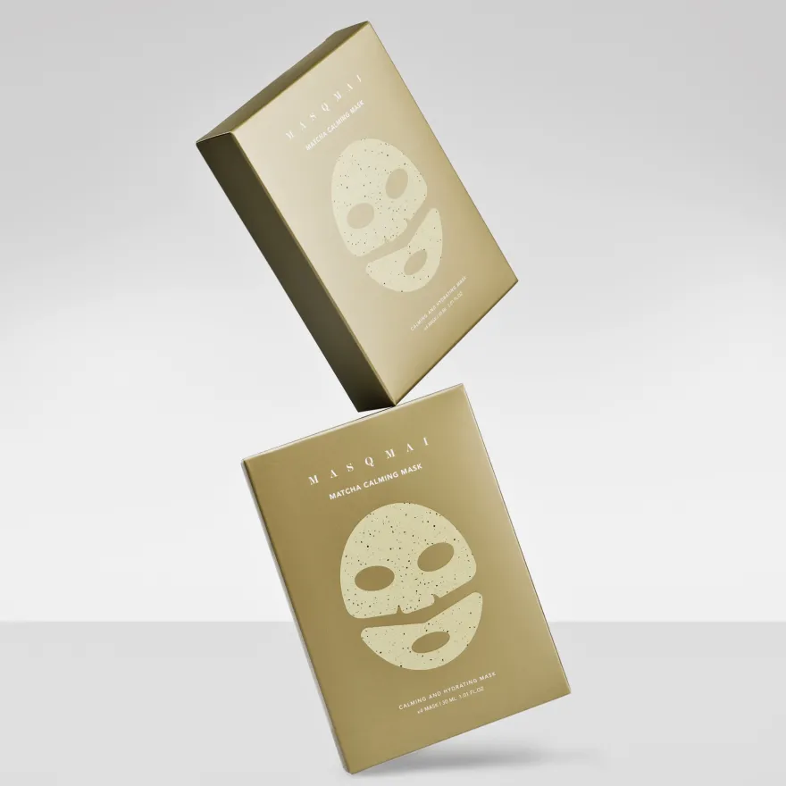 Masqmai Matcha Calming Mask 4 Unidades