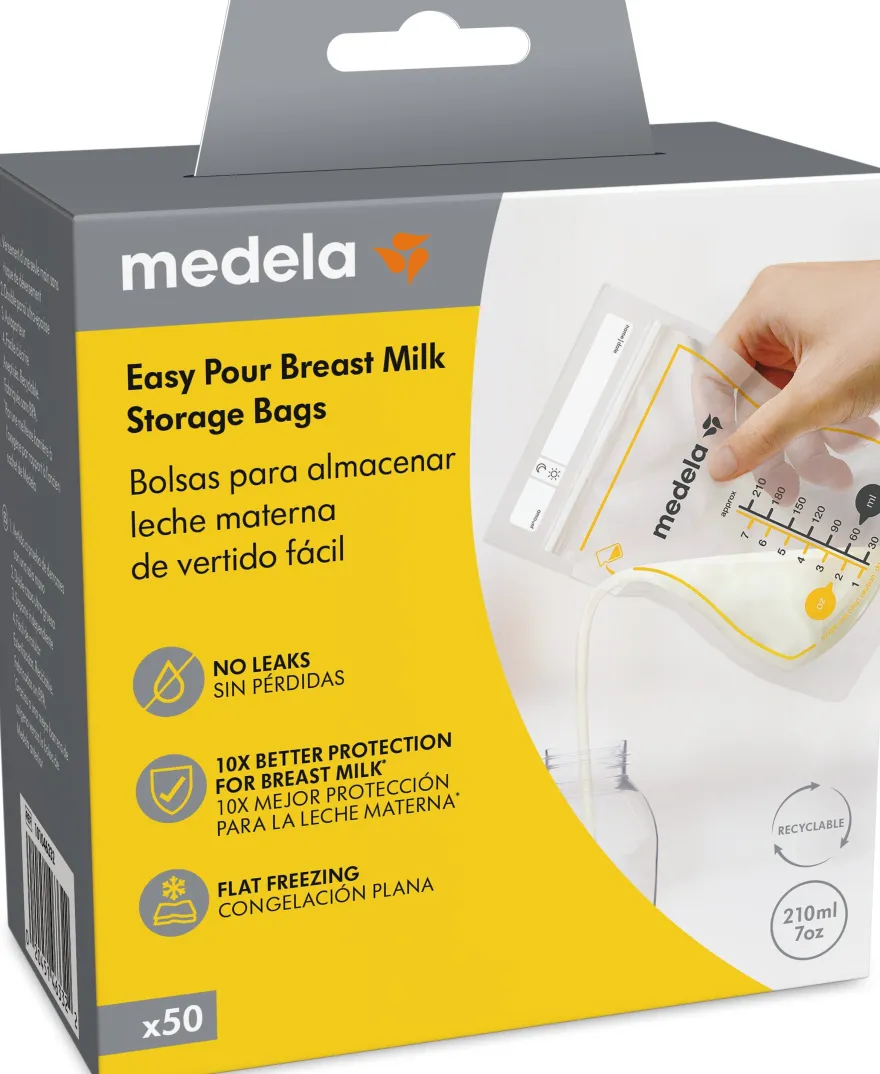 MEDELA Bolsas Easy Pour Para Leche Materna 50 uds