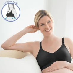 Medela Comfy Bra Tamaño S Color Negro