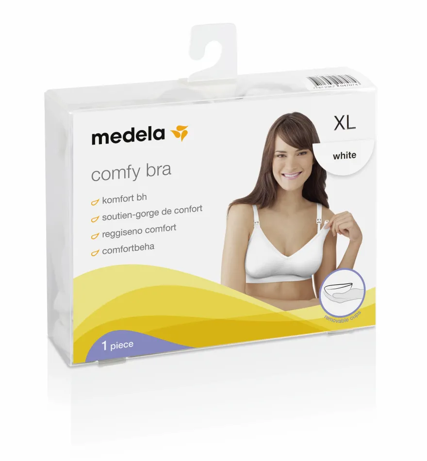 Medela Comfy Bra Tamaño XL Color Blanco