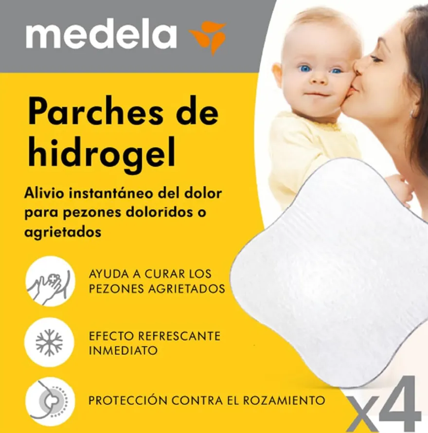 MEDELA Parches de Hidrogel 4 unidades