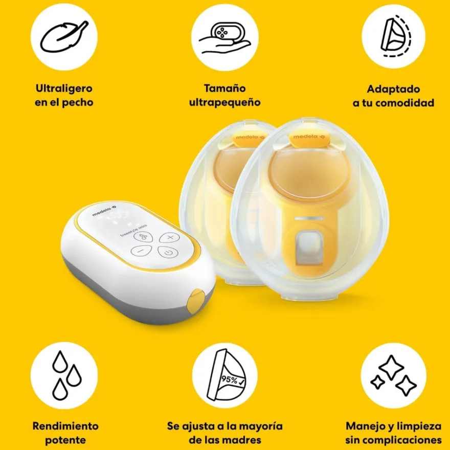 Medela Sacaleches Freestyle Mini Hf Doble