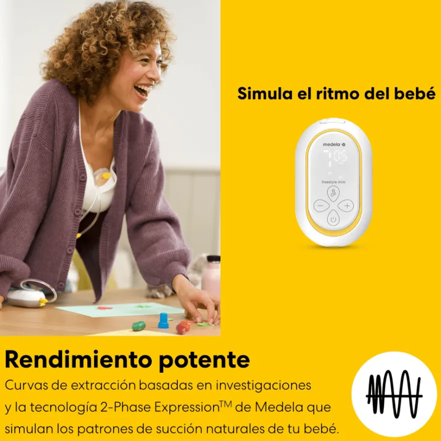 Medela Sacaleches Freestyle Mini Hf Simple