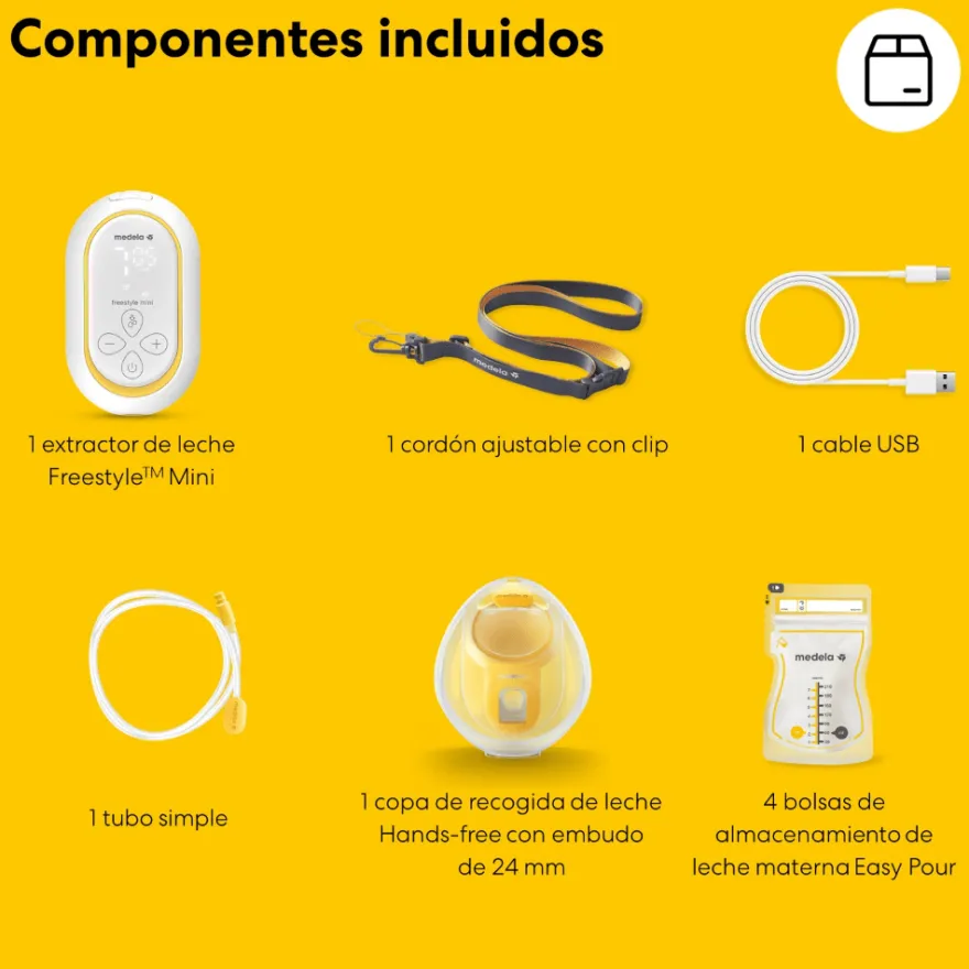 Medela Sacaleches Freestyle Mini Hf Simple