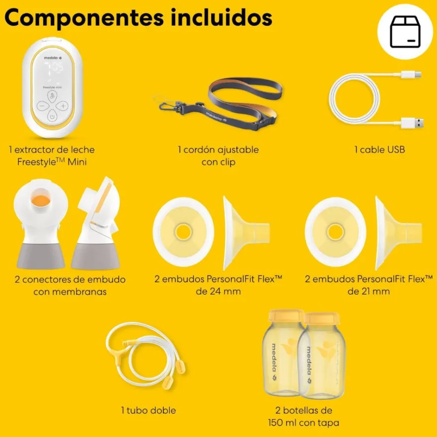 Medela Sacaleches Fs Mini Classic Doble