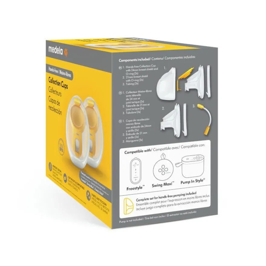 MEDELA Set Copas Duo Hands Free 2 unidades