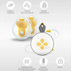 Medela Swing Maxi Hands Free Sacaleches Eléctrico Portatil 1 unidad