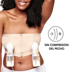 MEDELA Top Extracción Hands-Free Chai Talla XL