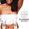 MEDELA Top Extracción Hands-Free Blanco Talla XL