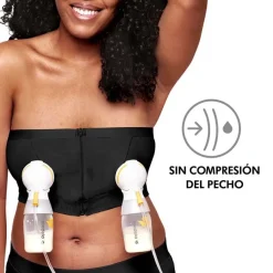 MEDELA Top Extracción Hands-Free Negro Talla XL
