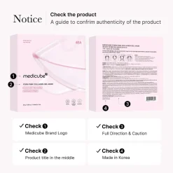 Medicube Salmon DNA PDRN Pink Collagen Jelly Gel Mask 4 UDS.