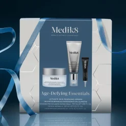 Medik8 Age-Defying Essentials: Advanced Pro Collagen+ 50 ml + Crystal Retinal 6 30 ml + Liquid Peptides Advanced 4 ml