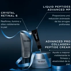 Medik8 Age-Defying Essentials: Advanced Pro Collagen+ 50 ml + Crystal Retinal 6 30 ml + Liquid Peptides Advanced 4 ml