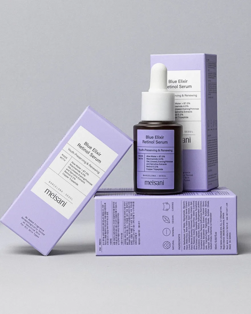 Meisani Blue Elixir Retinol Serum 15ml