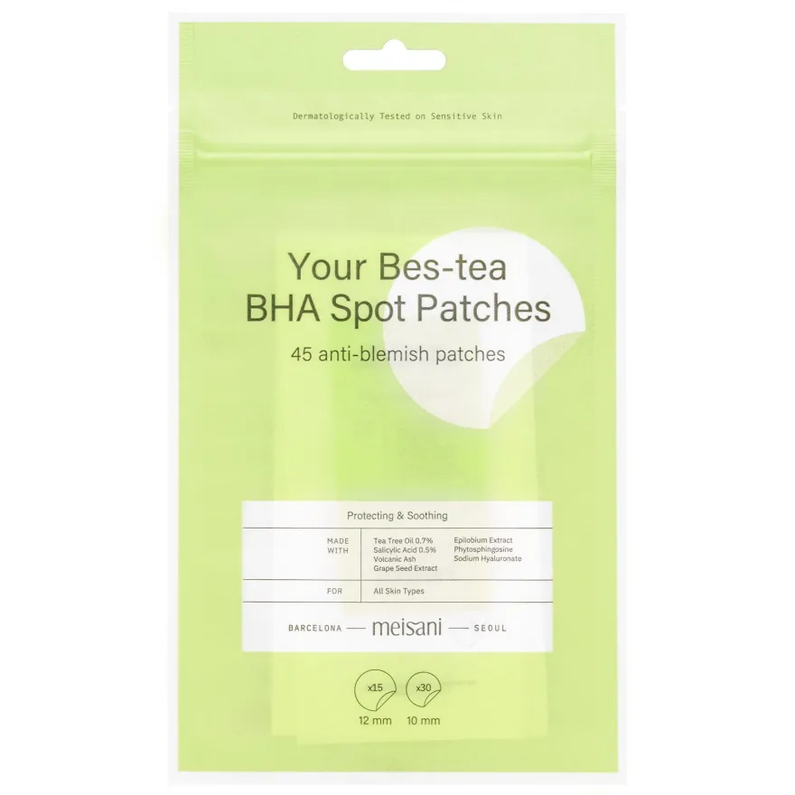 Meisani Your Bes-Tea BHA Spot Patches 45 uds