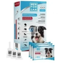 Menforsan Pipeta Spot-On para Perros 3 Pipetas 10-25 kg