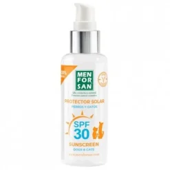 Menforsan Protector Solar Mascotas SPF 30 60ml