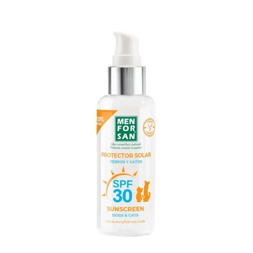Menforsan Protector Solar Mascotas SPF 30 60ml