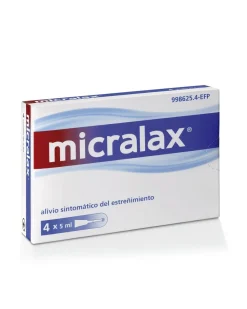 MICRALAX Emulsión Rectal Microenemas 4x5ML
