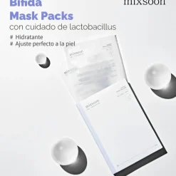 Mixsoon Bifida Mask Pack Facial Mask Sheet 5 unidades