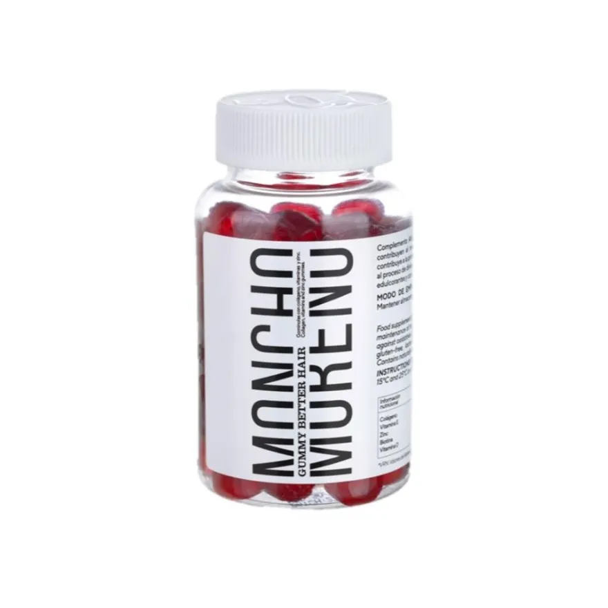 Moncho Moreno Gummy Better Hair 60 uds