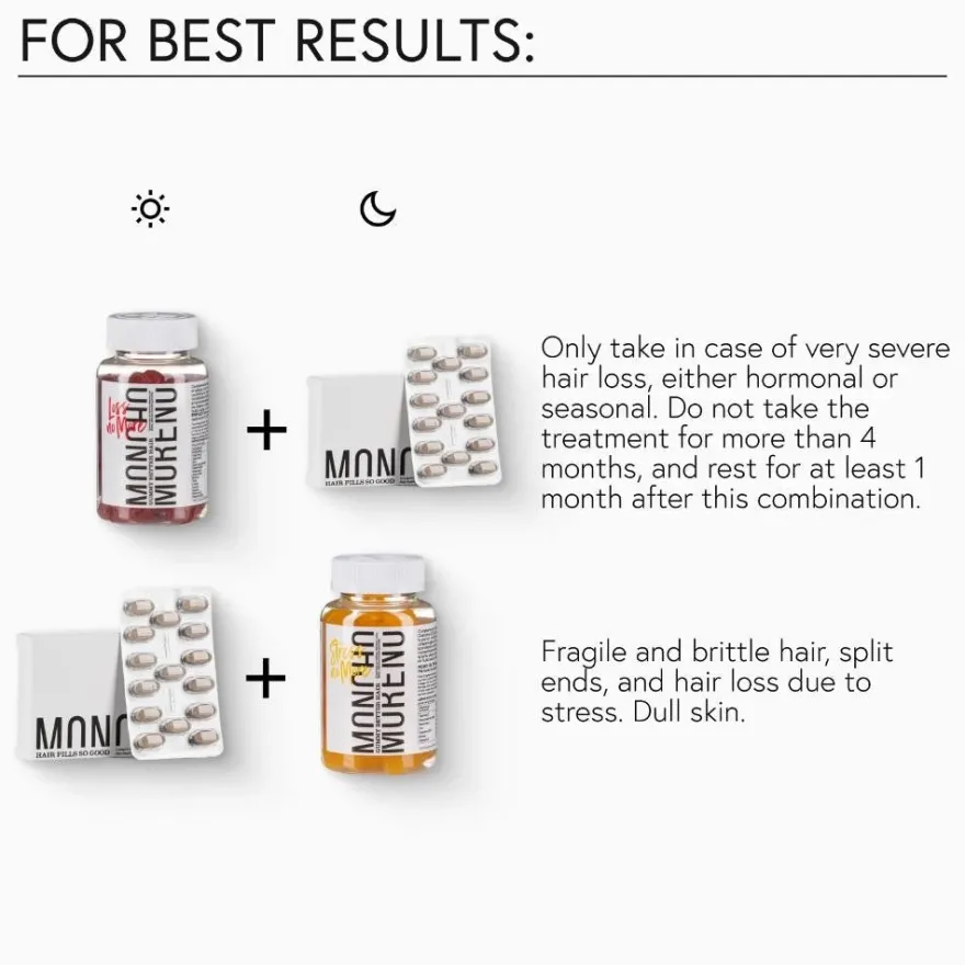 Moncho Moreno Hair Pills So Good 30 Comprimidos