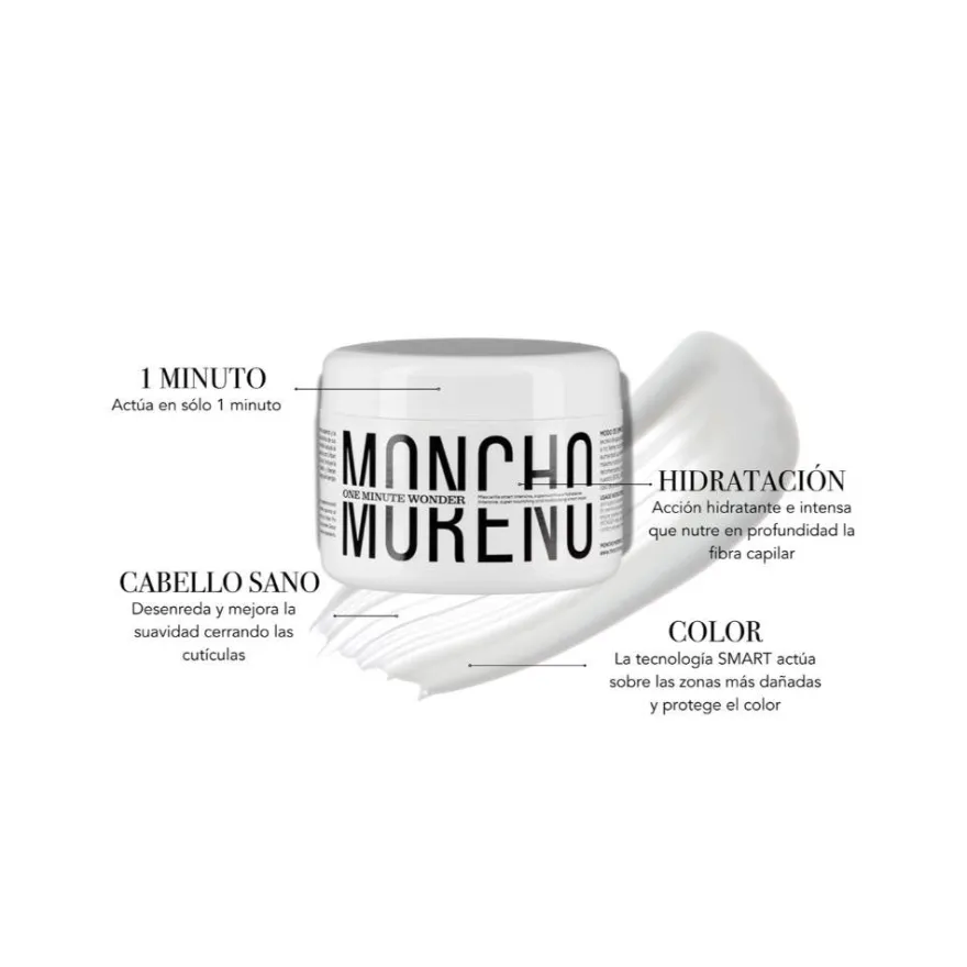 Moncho Moreno Mascarilla One Minute Wonder 250 ml