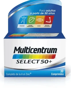 MULTICENTRUM Adultos 50+ (30 Comp) (Antes Select 50+)