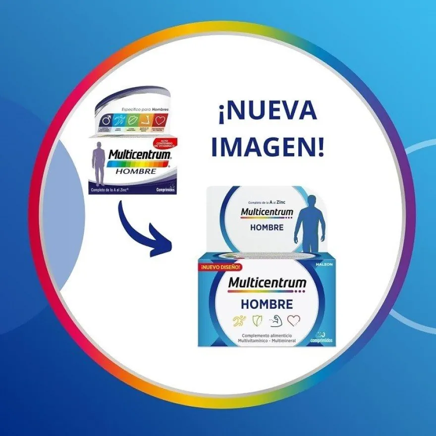 MULTICENTRUM Hombre 90 Comprimidos