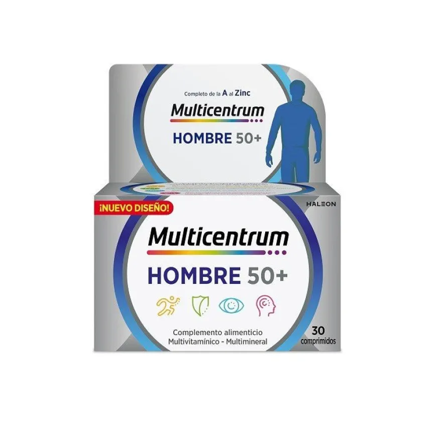 MULTICENTRUM Hombre 50+ (30 Comprimidos)