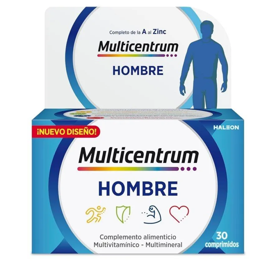 MULTICENTRUM Hombre 30 Comprimidos