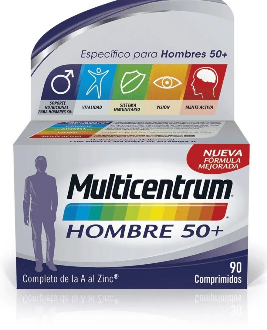 MULTICENTRUM Hombre 50+ (90 Comprimidos)