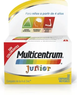 MULTICENTRUM Junior 30 Comprimidos Masticables