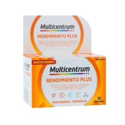 MULTICENTRUM Rendimiento Plus Ginseng y Ginkgo 30 Comprimidos