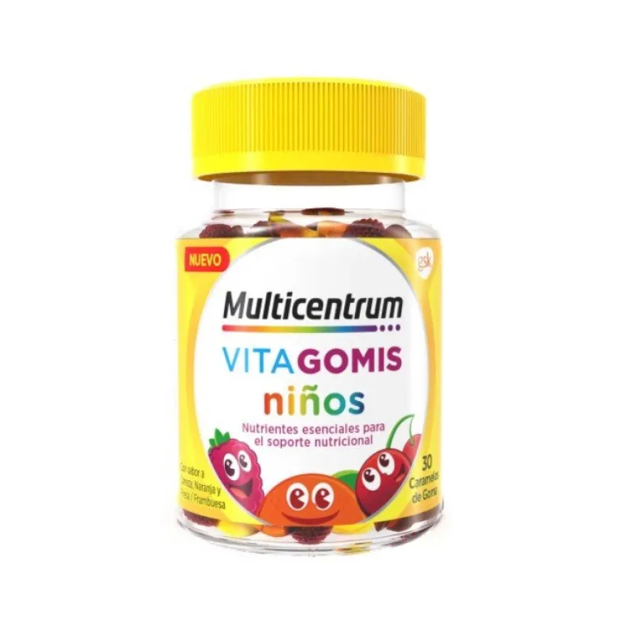 MULTICENTRUM Vitagomis Niños 30 Caramelos de Goma